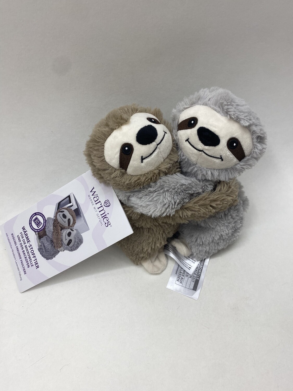 Faultier Pärchen Warmies stehend 20cm Sammlerstück Neuwertig mit Etikett