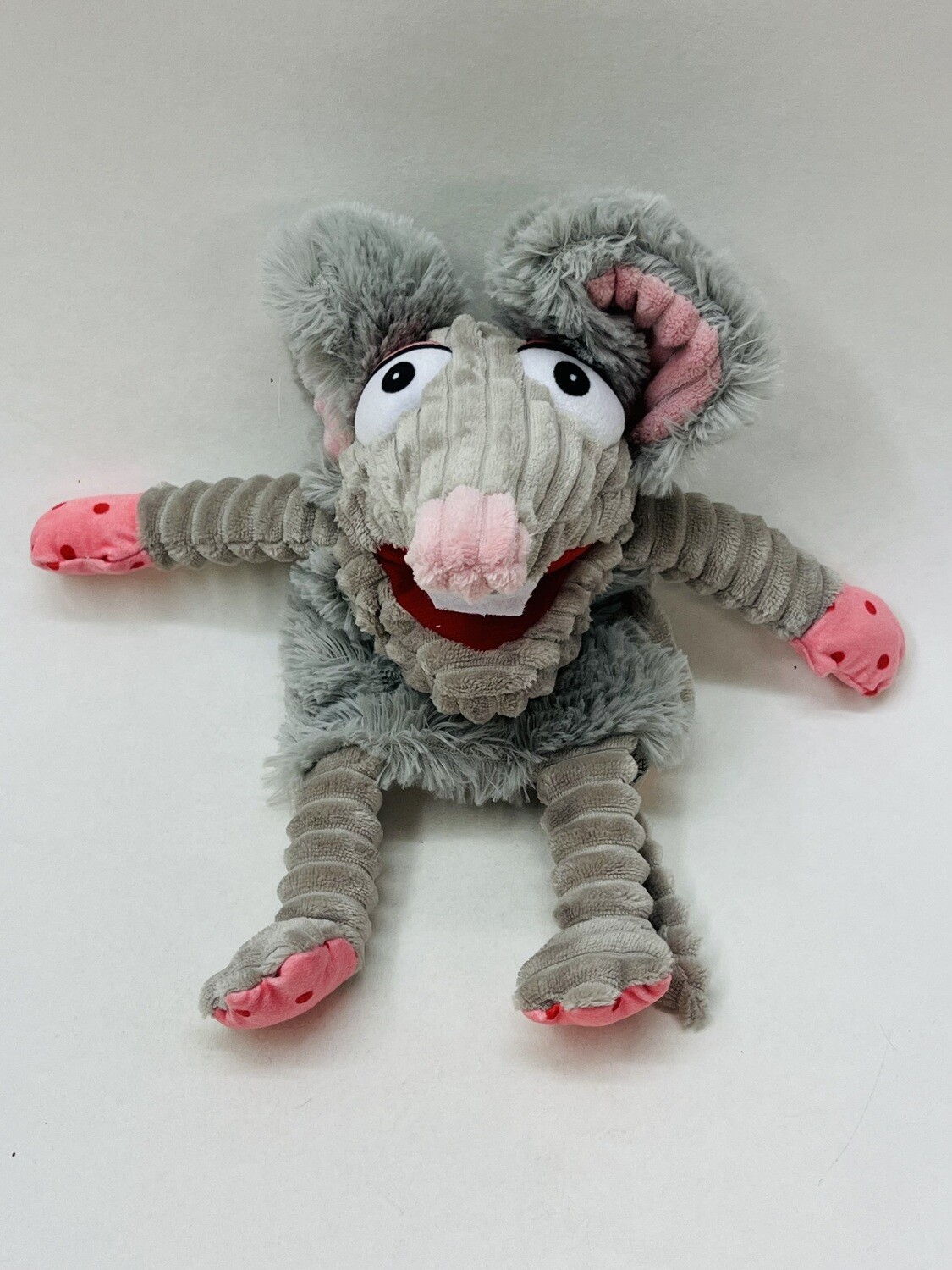 Maus Handpuppe Windel stehend 27cm sehr selten