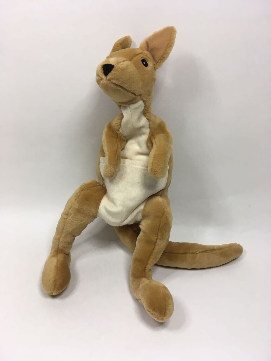 Känguru Handpuppe stehend 45cm Sammlerstück ( beliebt )