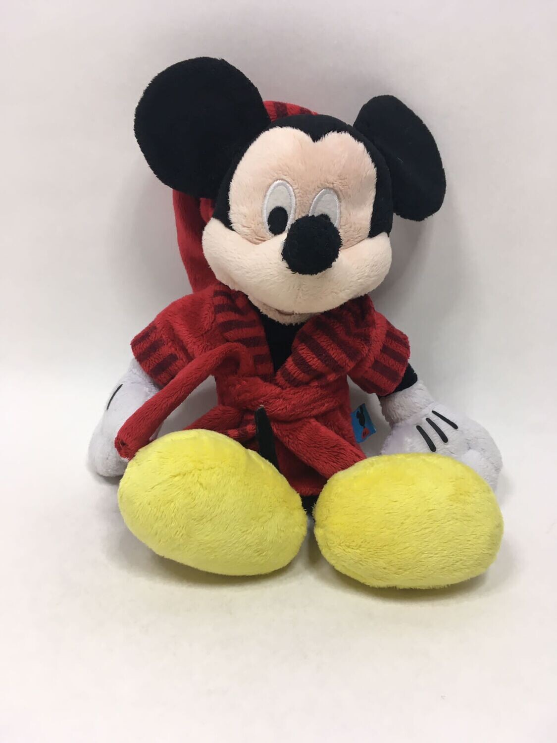 Disney Mickey Mouse im Bademantel stehend 30cm Sammlerstück