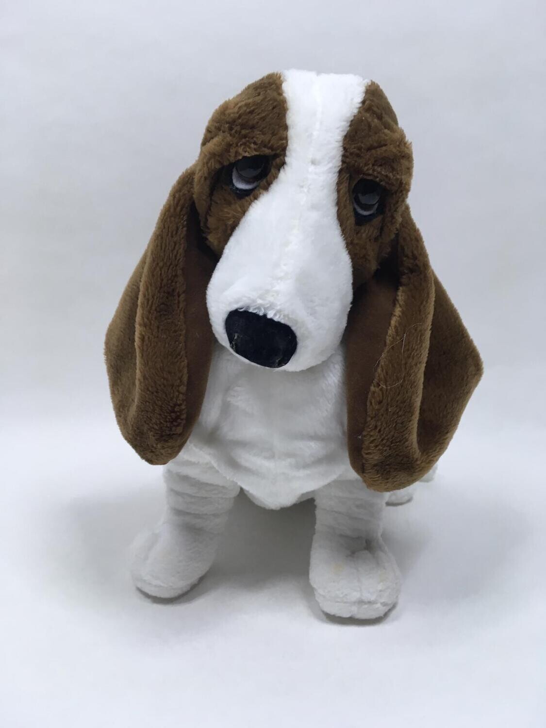 Hund Hush Puppies sitzend 30cm Sammlerstück