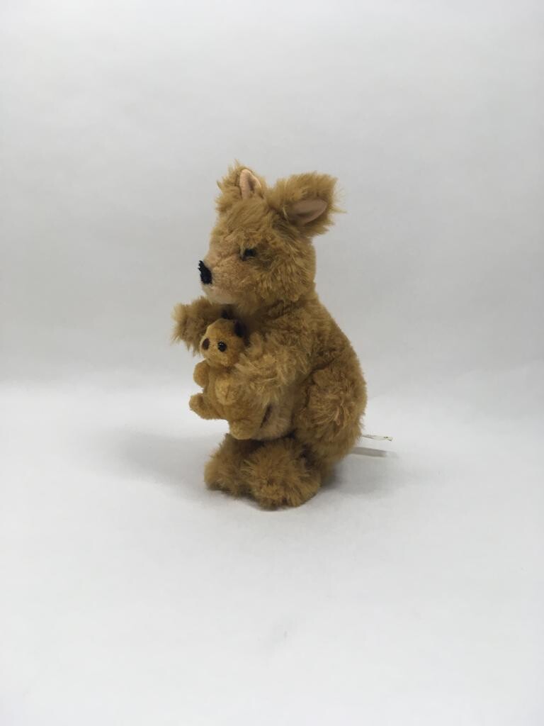 Känguru mit Baby HACH stehend 30cm Sammlerstück