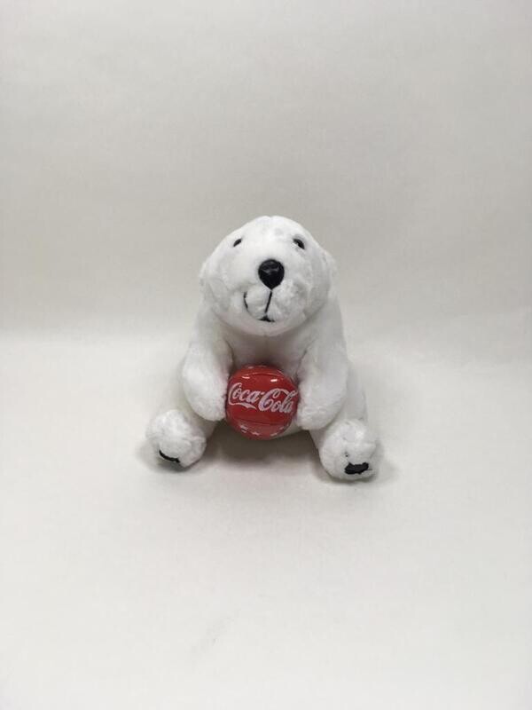 Eisbär Coca-Cola sitzend 20cm sehr selten