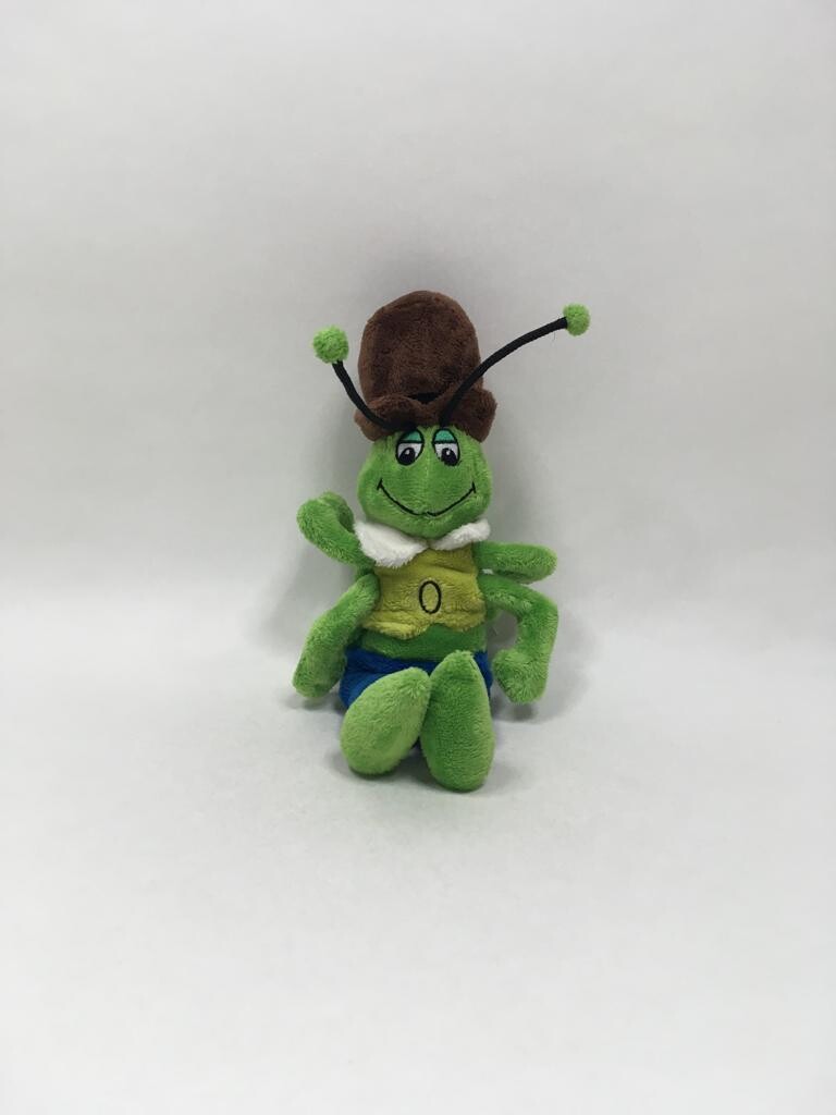 Biene Maja Grashüpfer Flip stehend 28cm selten