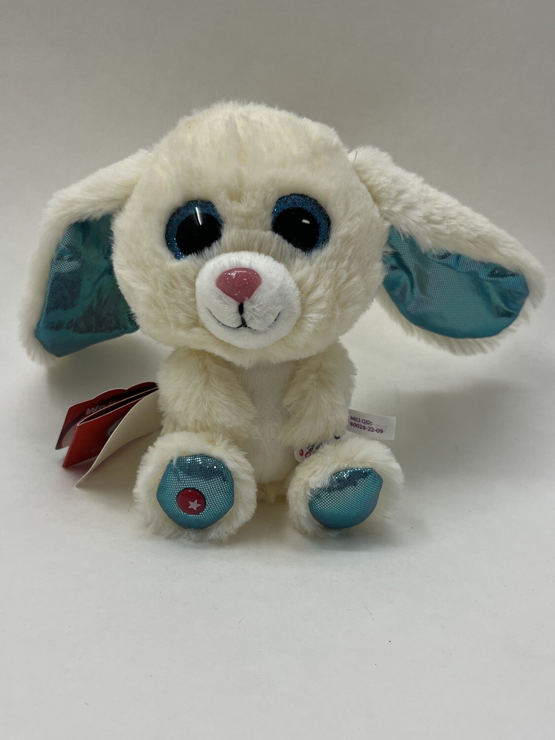 Nici Glubschis Hase Wolli-Dot stehend 20cm selten Neuwertig mit Etikett