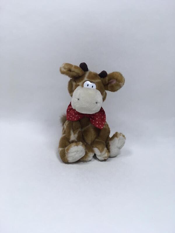 Giraffe Gamlet Russ sitzend 27cm Sammlerstück