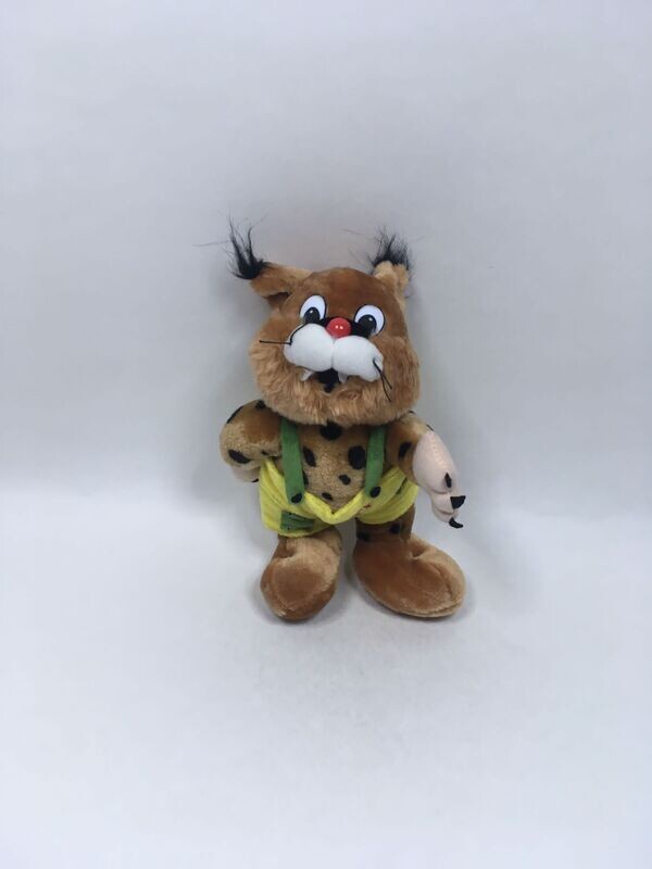 Luchs Knuffel stehend 25cm sehr selten