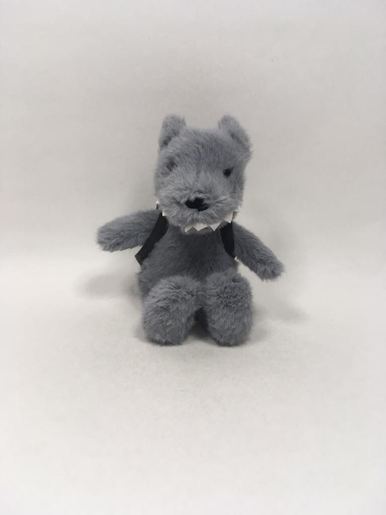 Wolf Jellycat BACKPACK stehend 23cm Sammlerstück