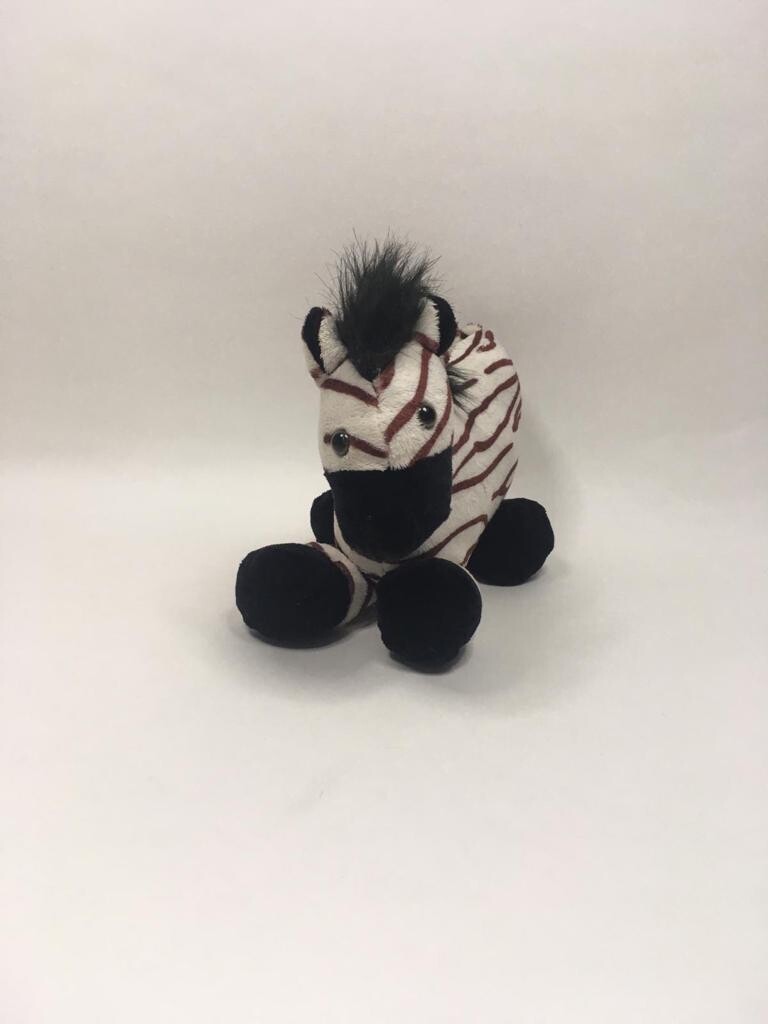 Zebra Knuffel stehend 40cm sehr selten