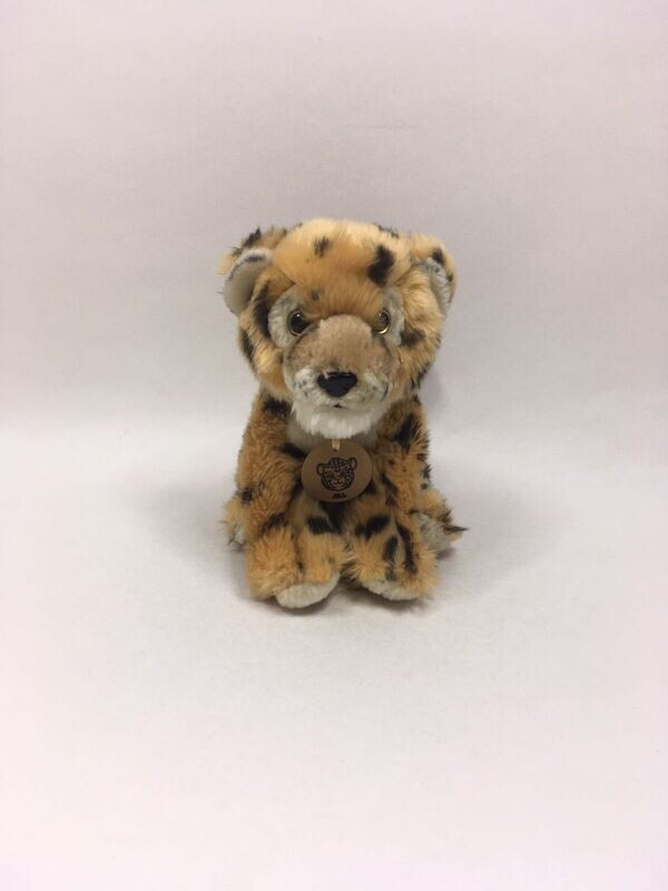 Leopard Pia sitzend 28cm sehr selten