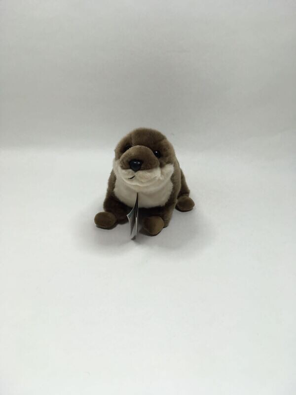 WWF Otter liegend 23cm selten Neuwertig mit Etikett ( beliebt )