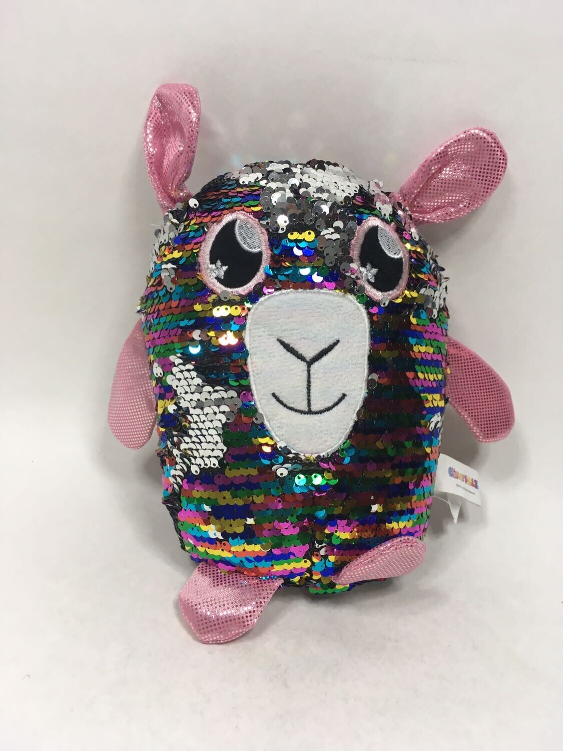 Lama Glitterpalz stehend 22cm Sammlerstück