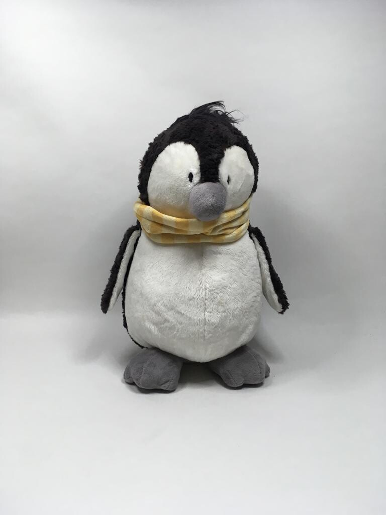 Nici Pinguin Jori mit Schal stehend 45cm sehr selten