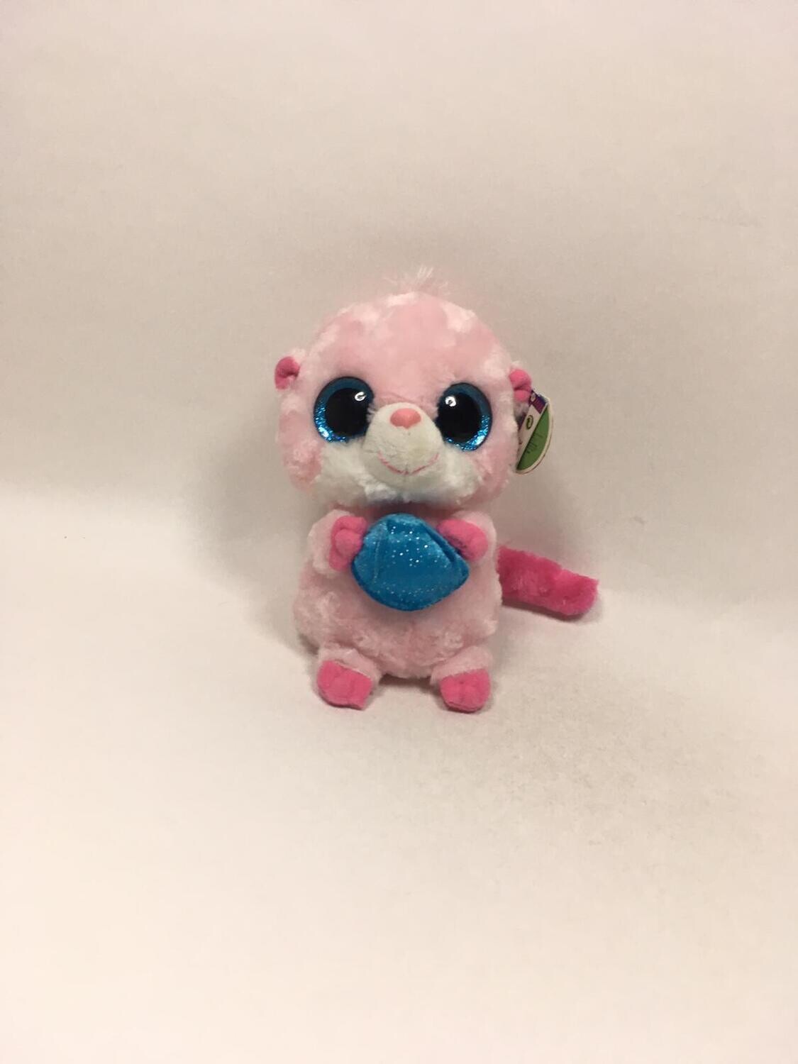 Affe Kuschelwuschel stehend 22cm Mega Sammlerstück mit Etikett