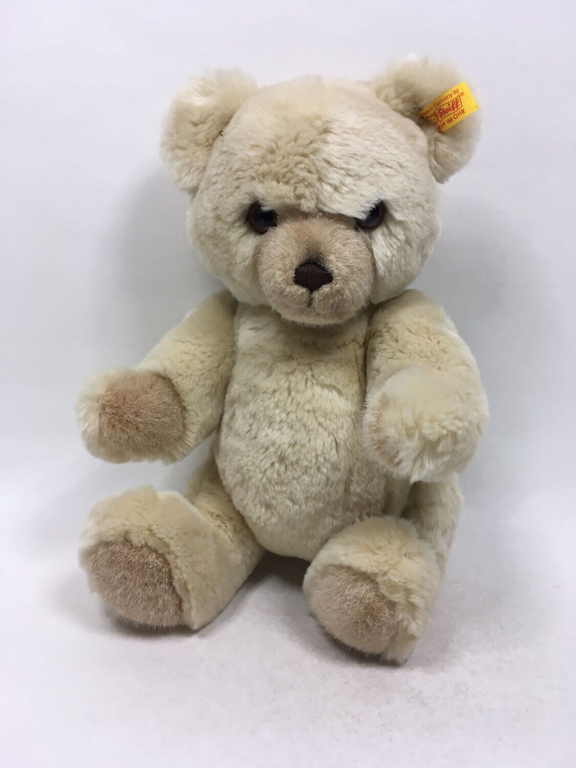 Steiff Teddy weiß Petsy 012488 stehend 35cm Sammlerstück