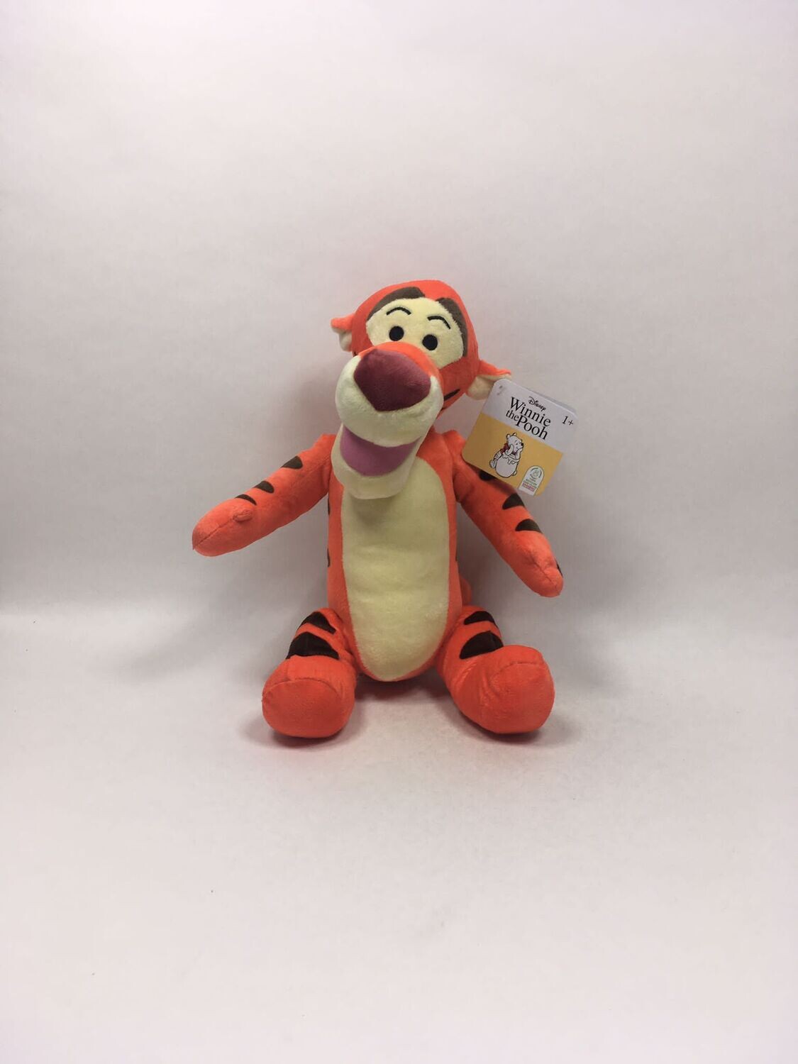 Disney Winnie Pooh Tigger mit Geräuschen sitzend 35cm Sammlerstück Neuwertig mit Etikett