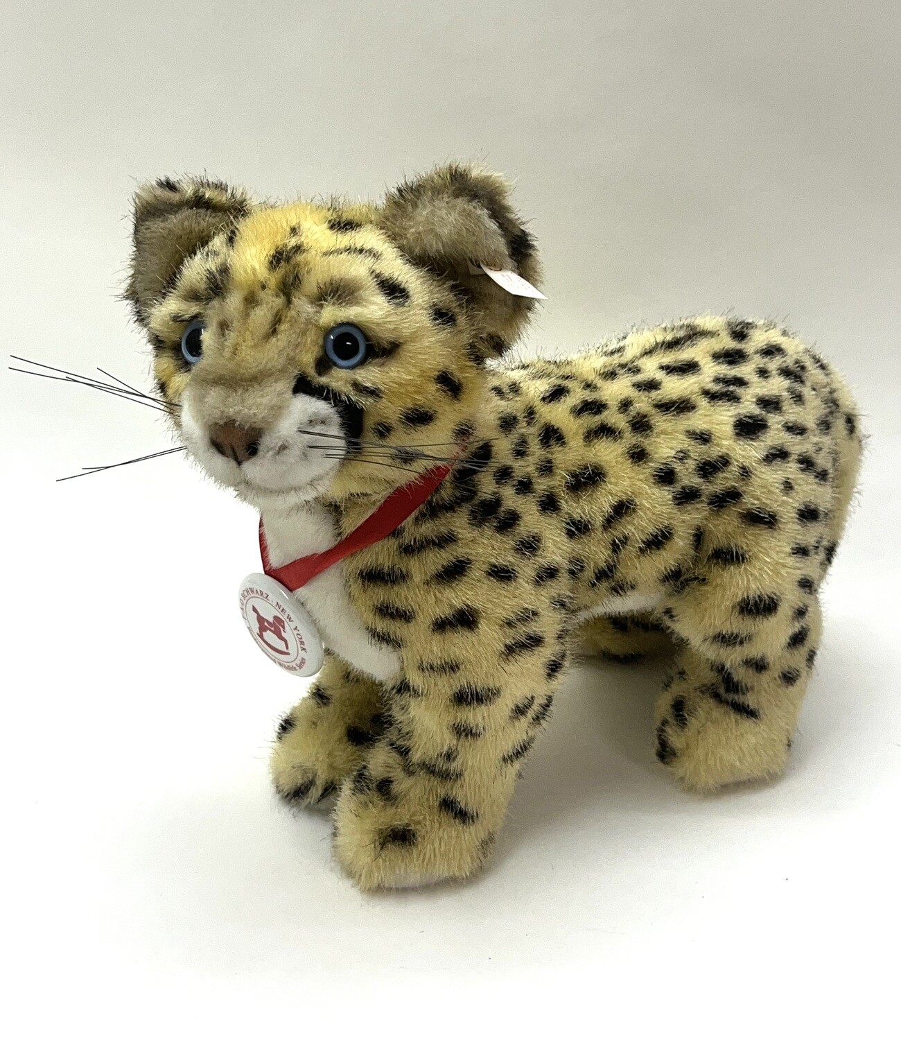 Steiff Florida Panther FAO Schwarz 652103 mit Knopf und Fahne Limited Edition 240/2000 stehend 40cm Mega Sammlerstück