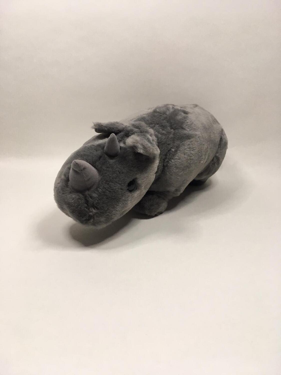 Nashorn Knuffel stehend 50cm Sammlerstück