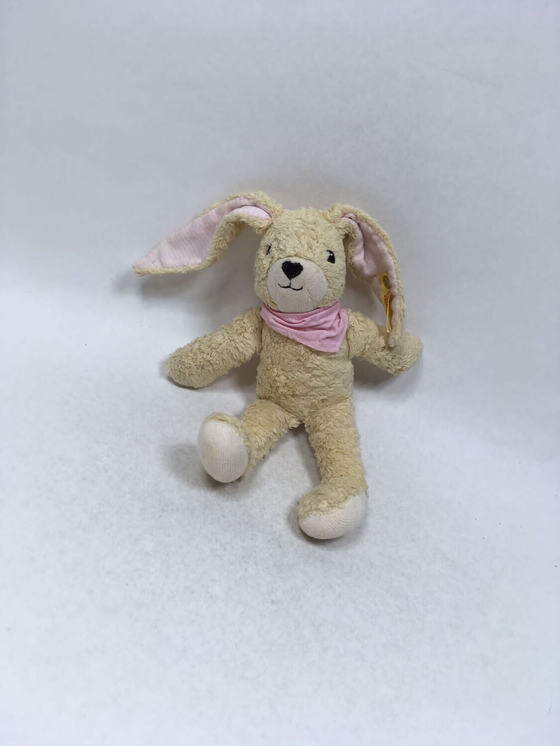 Steiff Hase Hoppel 237577 mit Knopf und Fahne stehend 30cm Rarität