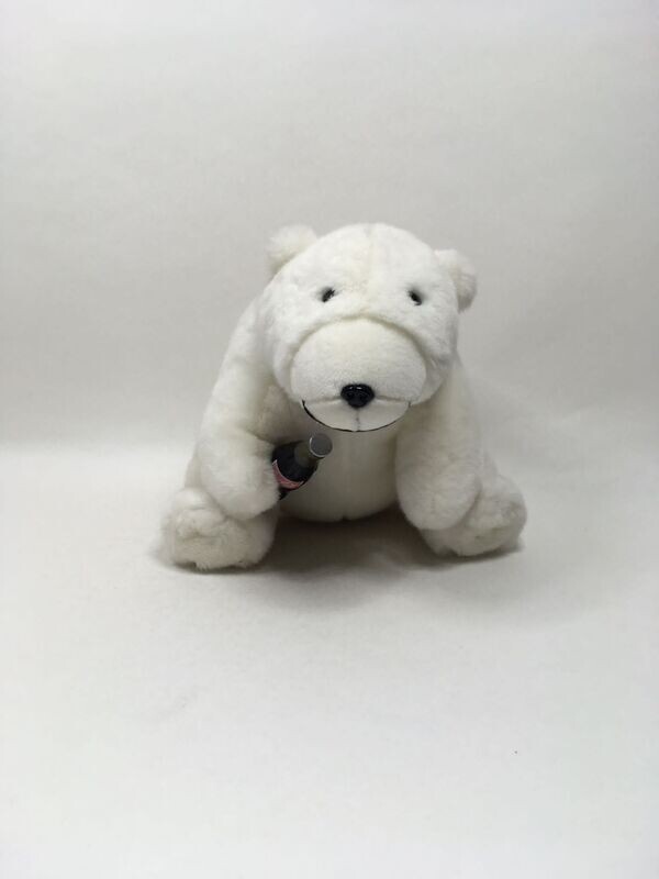 Eisbär Coca-Cola sitzend 30cm sehr selten