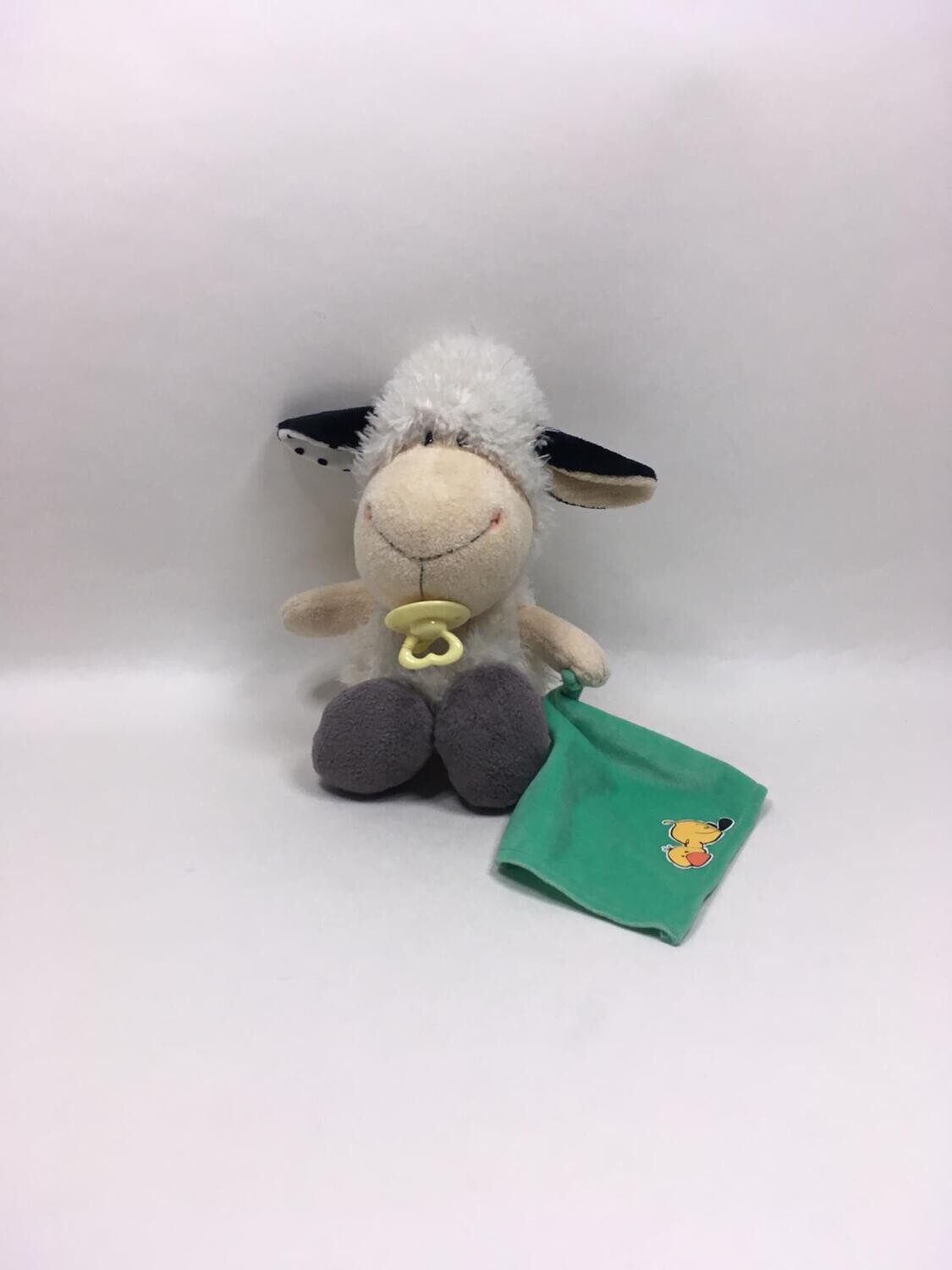 Nici Schaf Baby Jolly Netty mit Schnuller stehend 35cm Mega Rarität