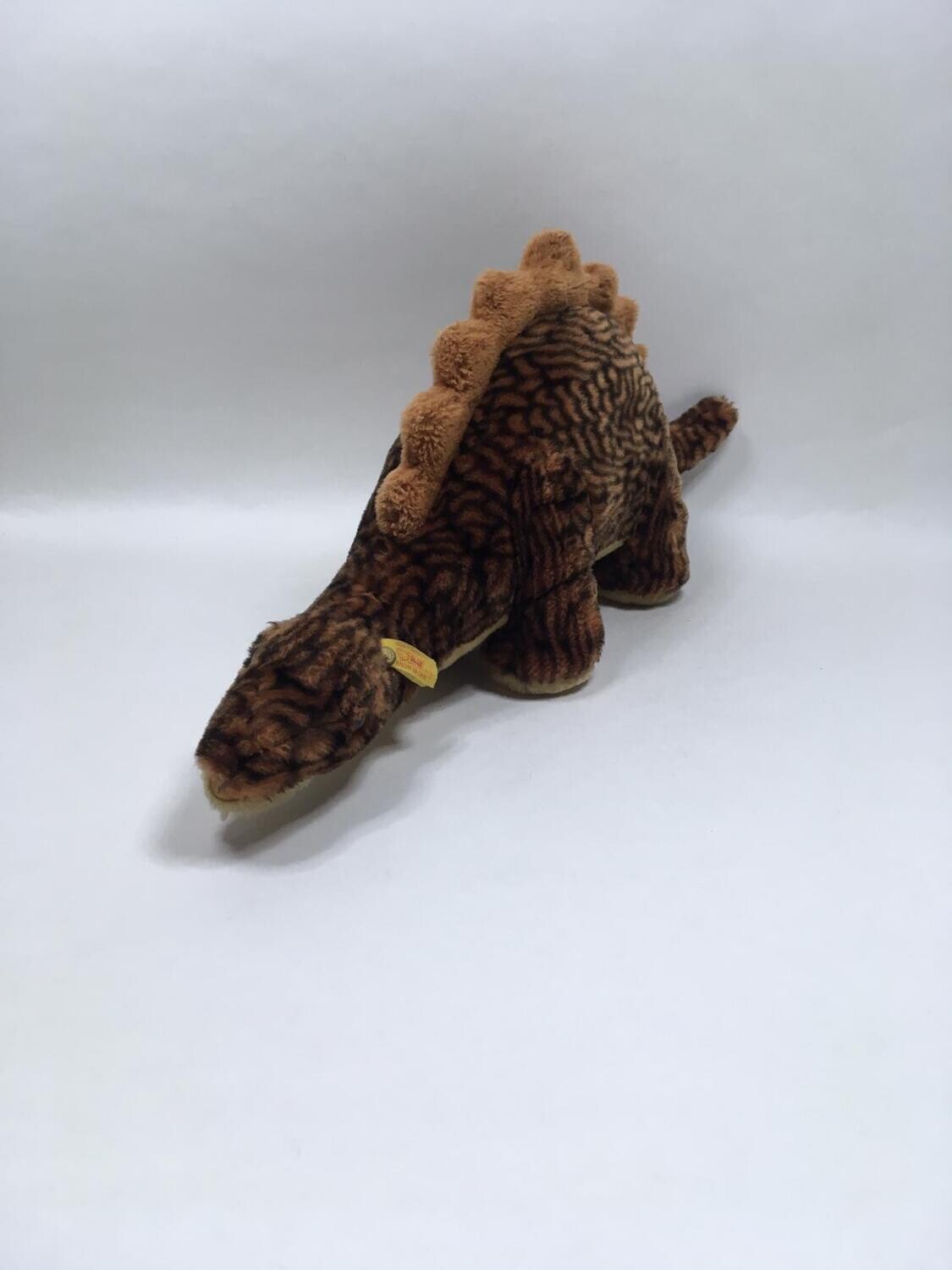 Steiff Dinosaurier Cosy Stego 095771 mit Knopf und Fahne stehend 55cm Mega selten
