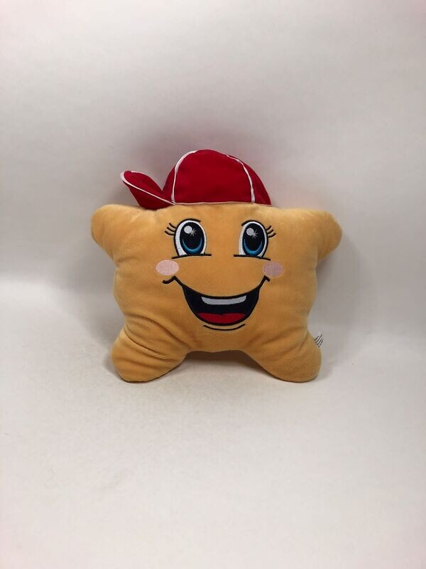 Puppe Stern Sport Jugend stehend 35cm selten