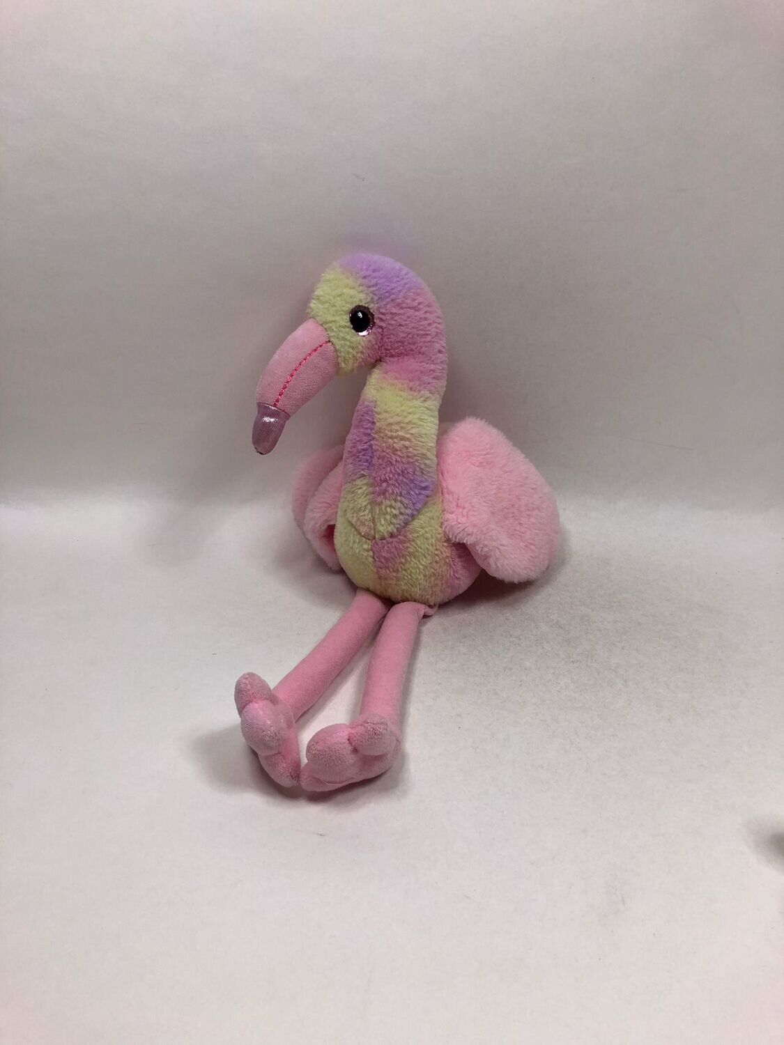 Flamingo Knuffel stehend 45cm selten