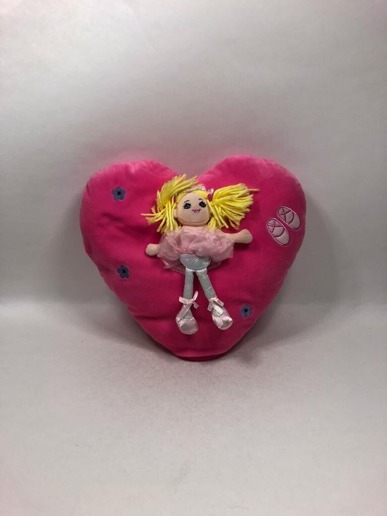 Deko Kissen Herz stehend 36*36cm sehr selten