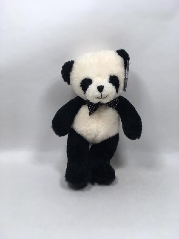 Panda Hugs Baby stehend 40cm selten mit Etikett