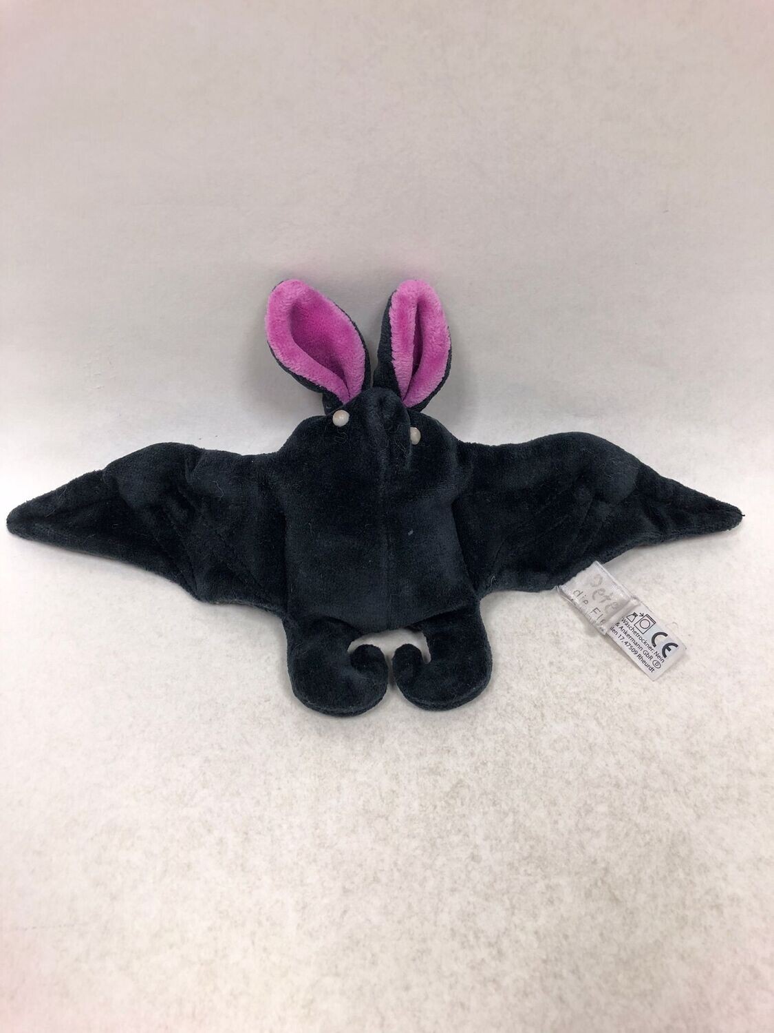 Perlsacktier Peter Klaus Die Fledermaus stehend 13cm Kult Mega selten