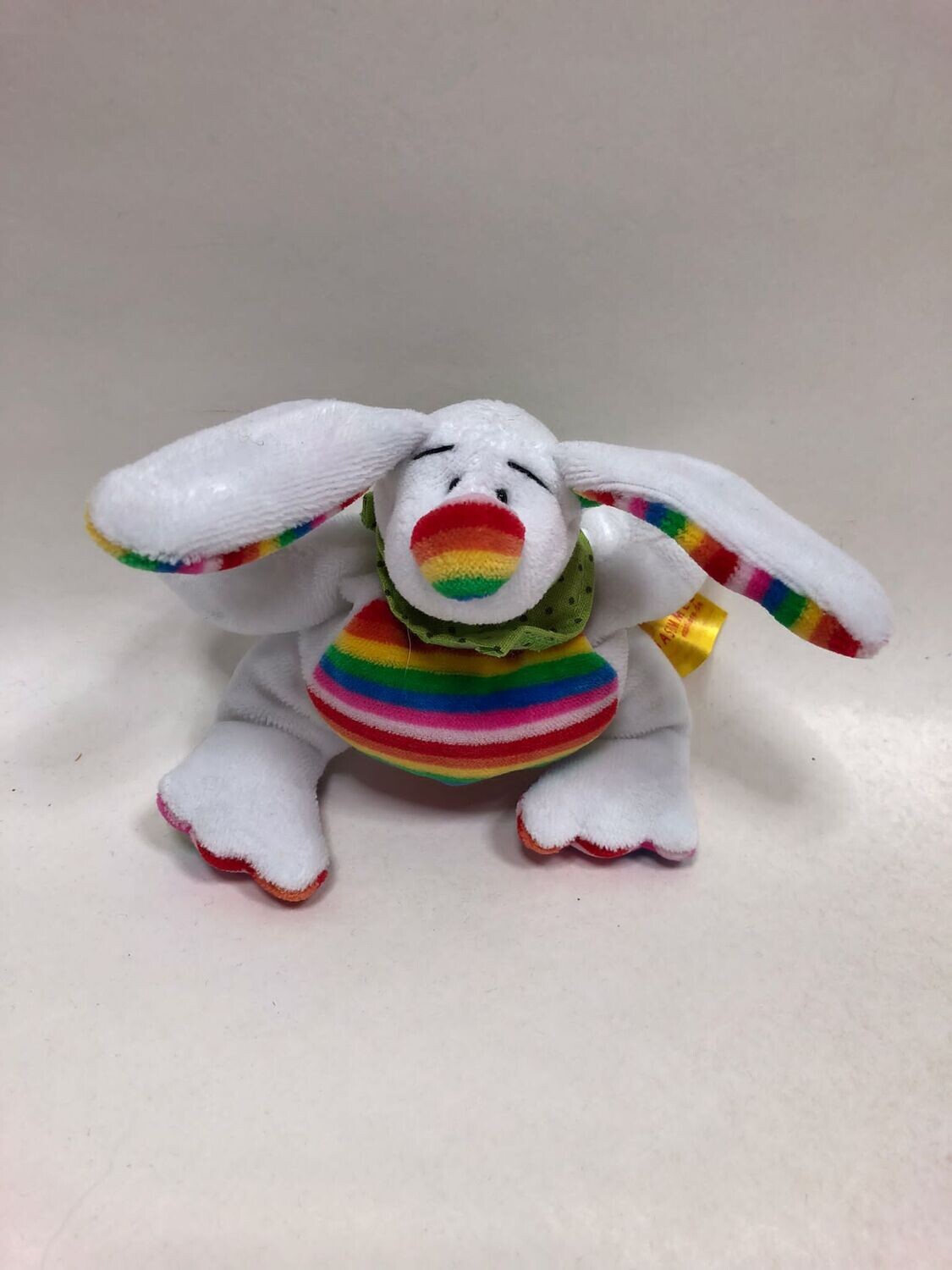 Perlsacktier Hasenbommel stehend 18cm Kult