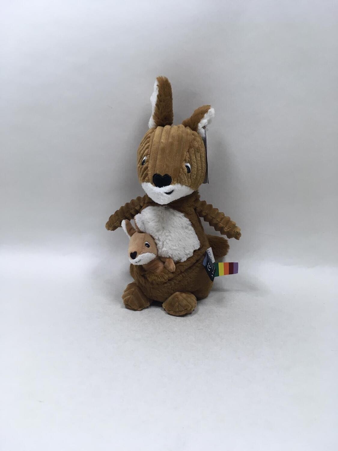 Känguru mit Baby Deglingos stehend 30cm Mega Sammlerstück Neuwertig mit Etikett