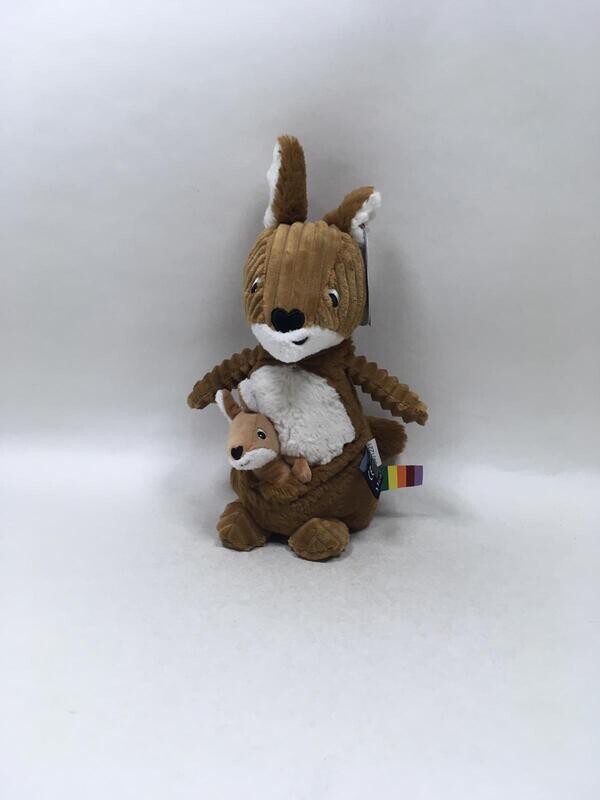 Känguru mit Baby Deglingos stehend 30cm Mega Sammlerstück Neuwertig mit Etikett