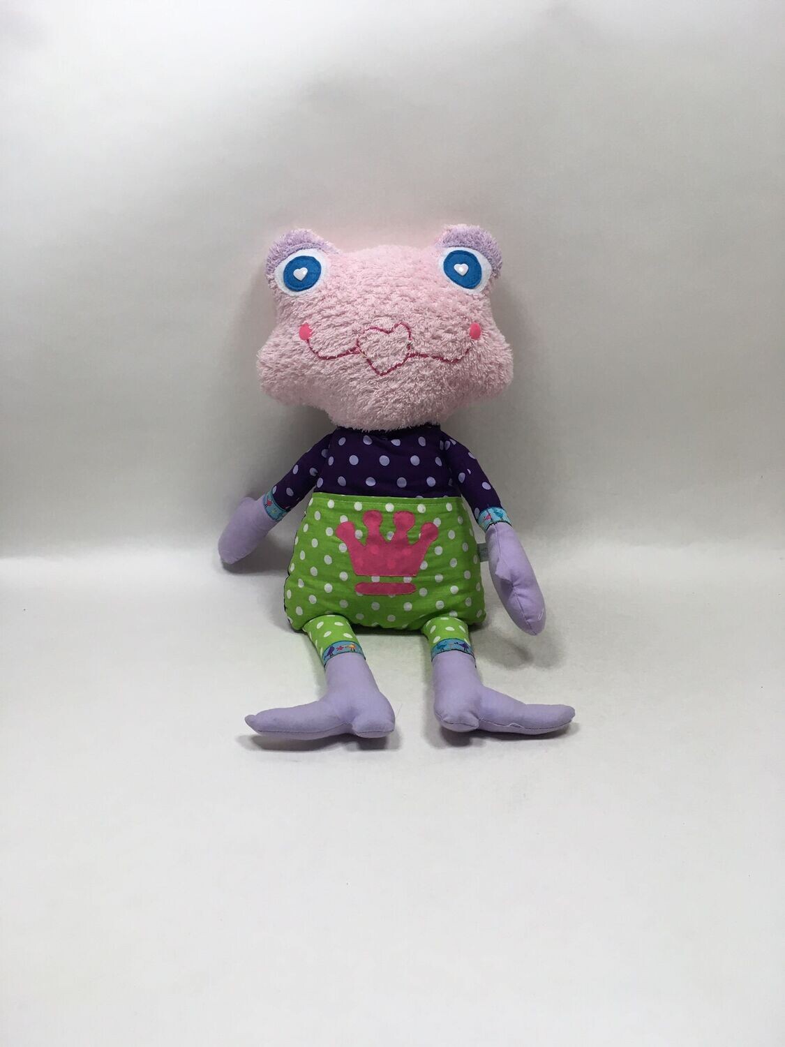 Frosch Hexen Reigen stehend 50cm Sammlerstück