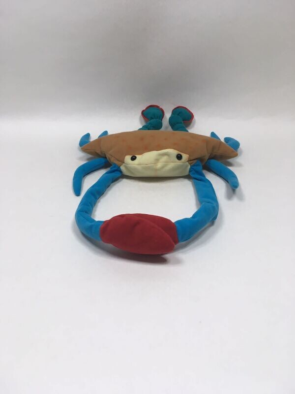 Krake, Krebs, Tintenfisch, Oktopus, Hummer Knuffel liegend 28cm selten