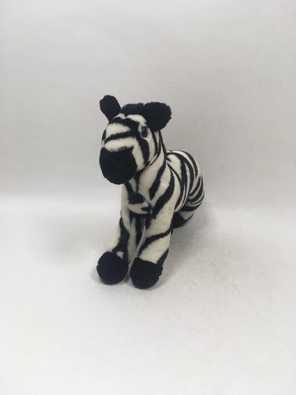 Zebra Bob der Bär stehend 25cm Sammlerstück