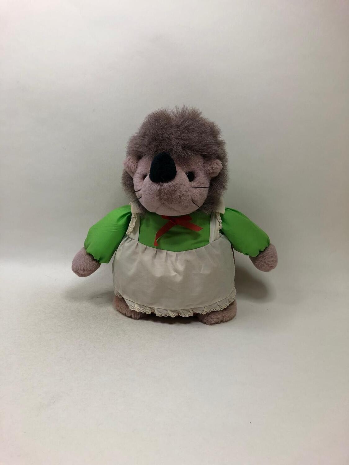 Igel Knuffel stehend 33cm selten