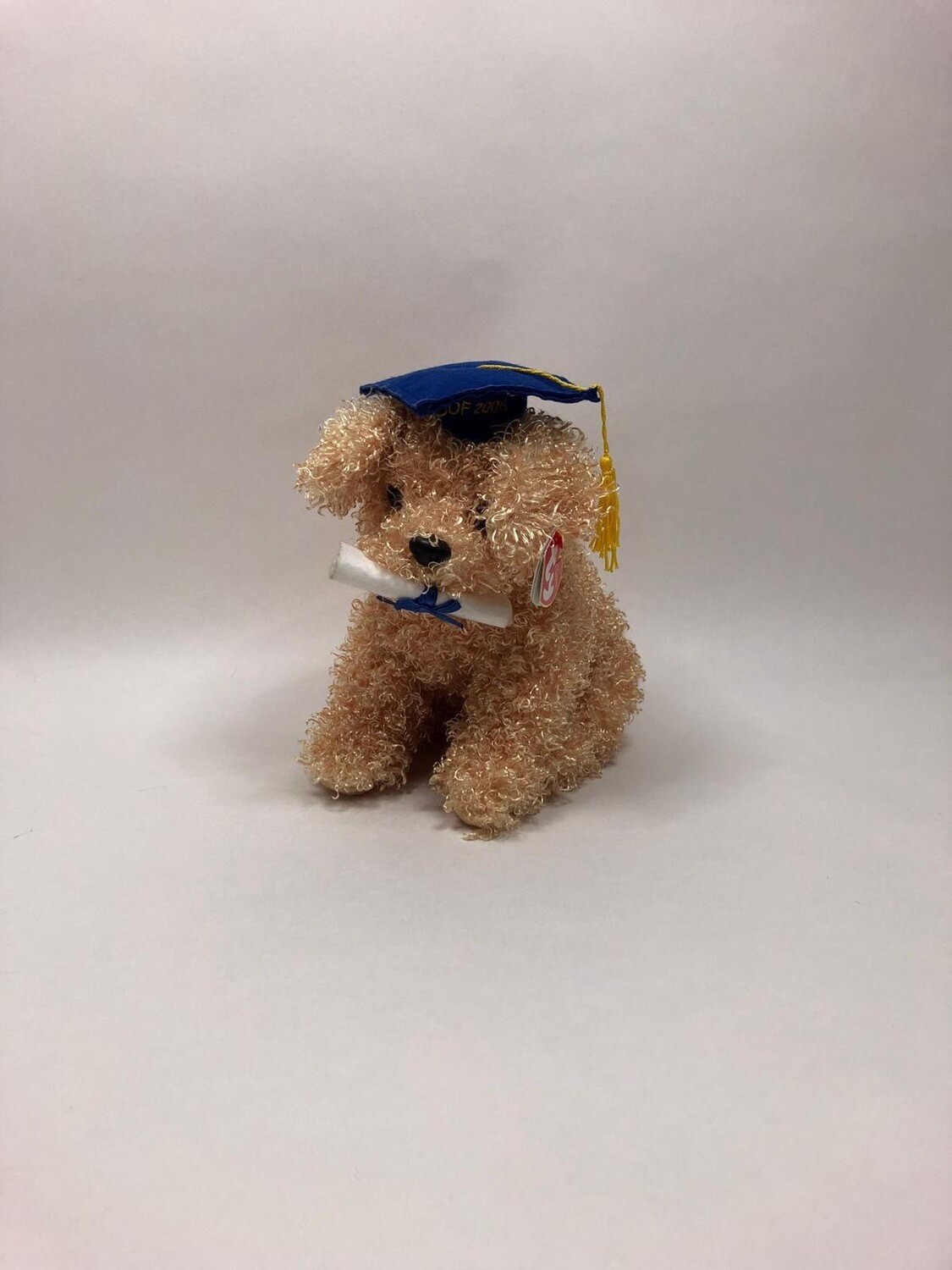 TY Hund sitzend 30cm Sammlerstück mit Etikett