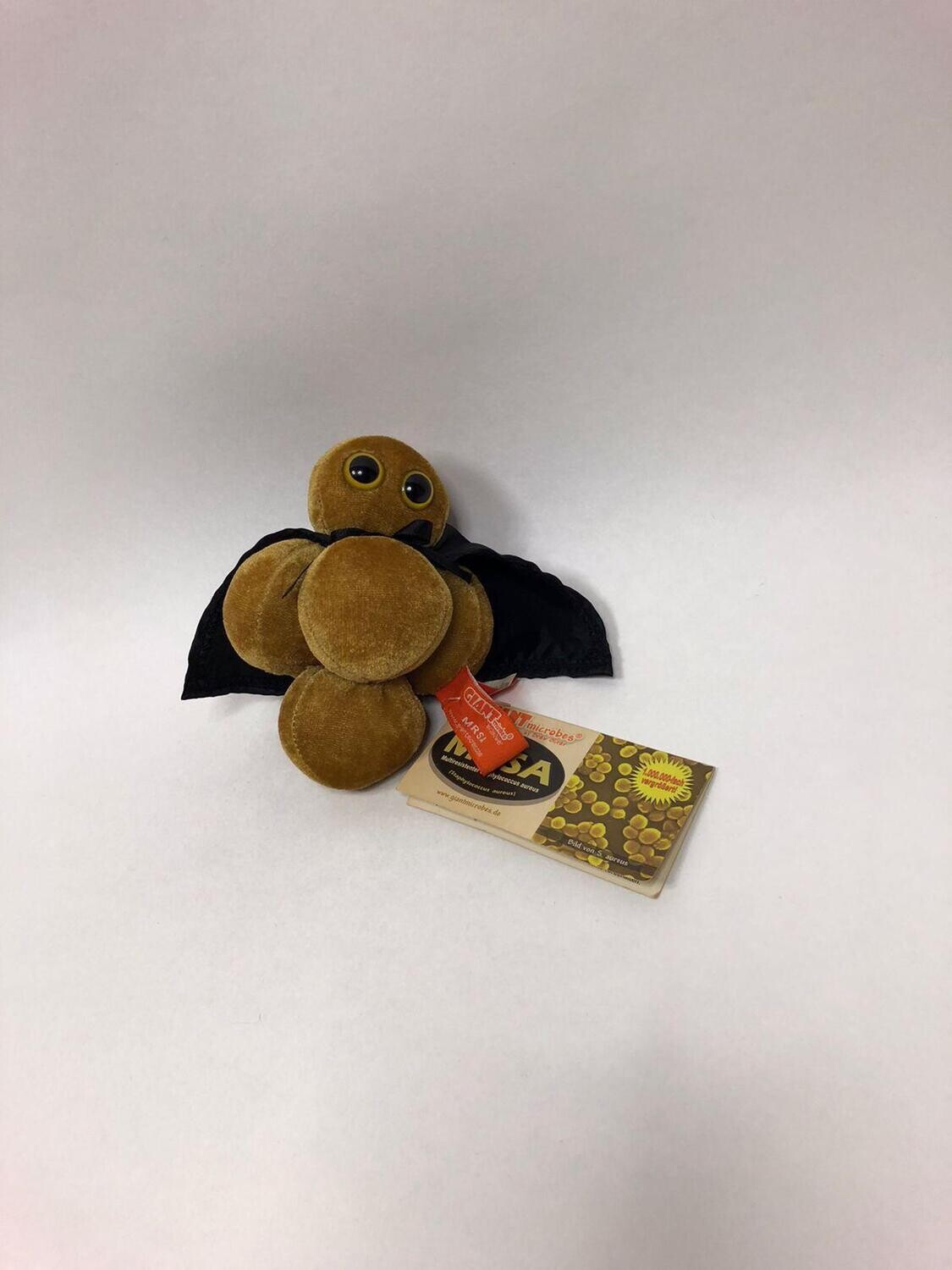 Puppe MRSA Giant Microbes stehend 12cm selten Neuwertig mit Etikett