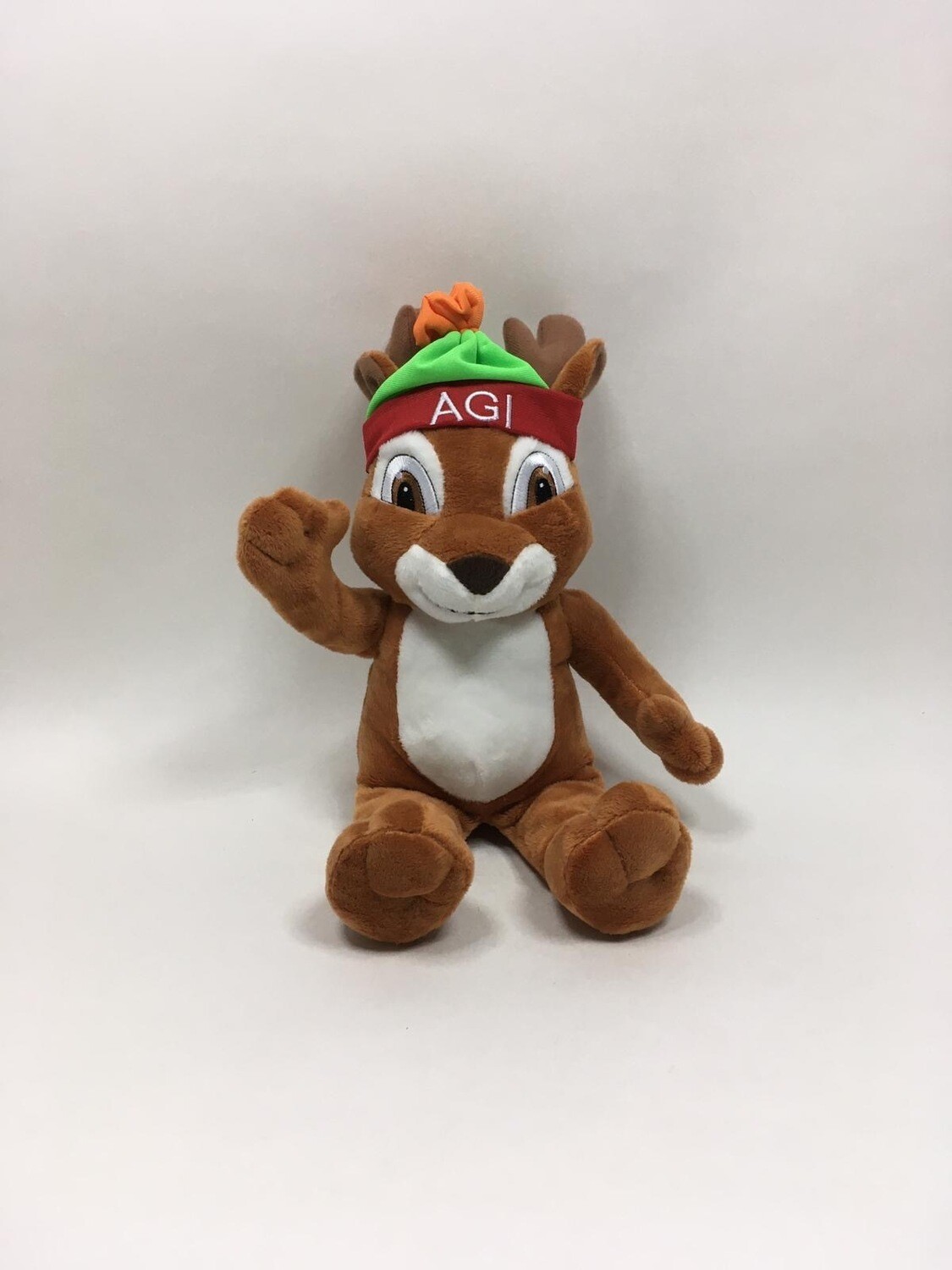 Elch Axi Tschofen Textil stehend 38cm selten