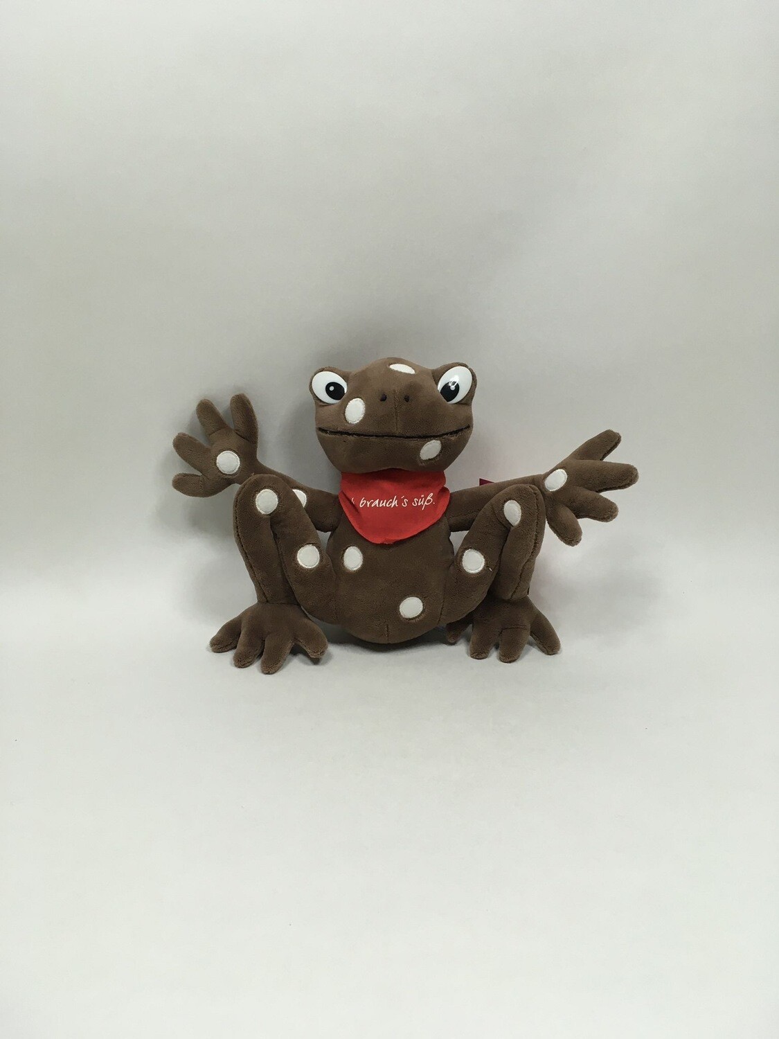 Frosch Halloren sitzend 21cm Mega selten Neuwertig mit Etikett