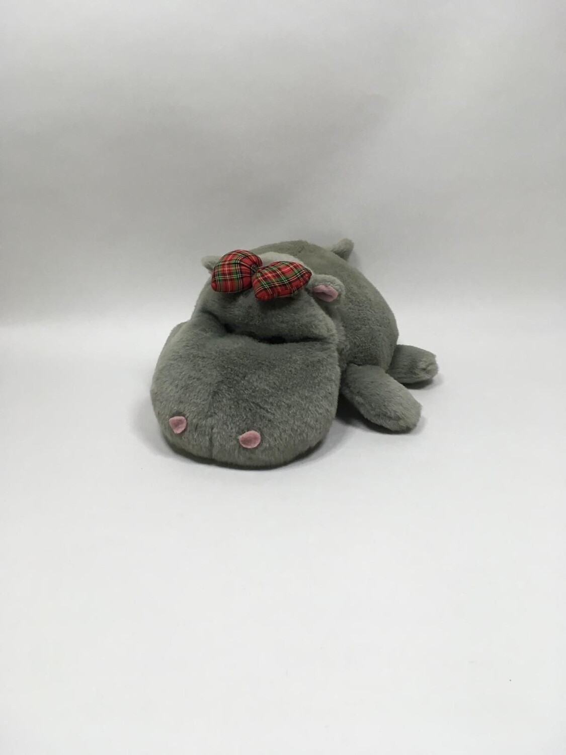 Nilpferd mit Babys Deichmann liegend 38cm Rarität