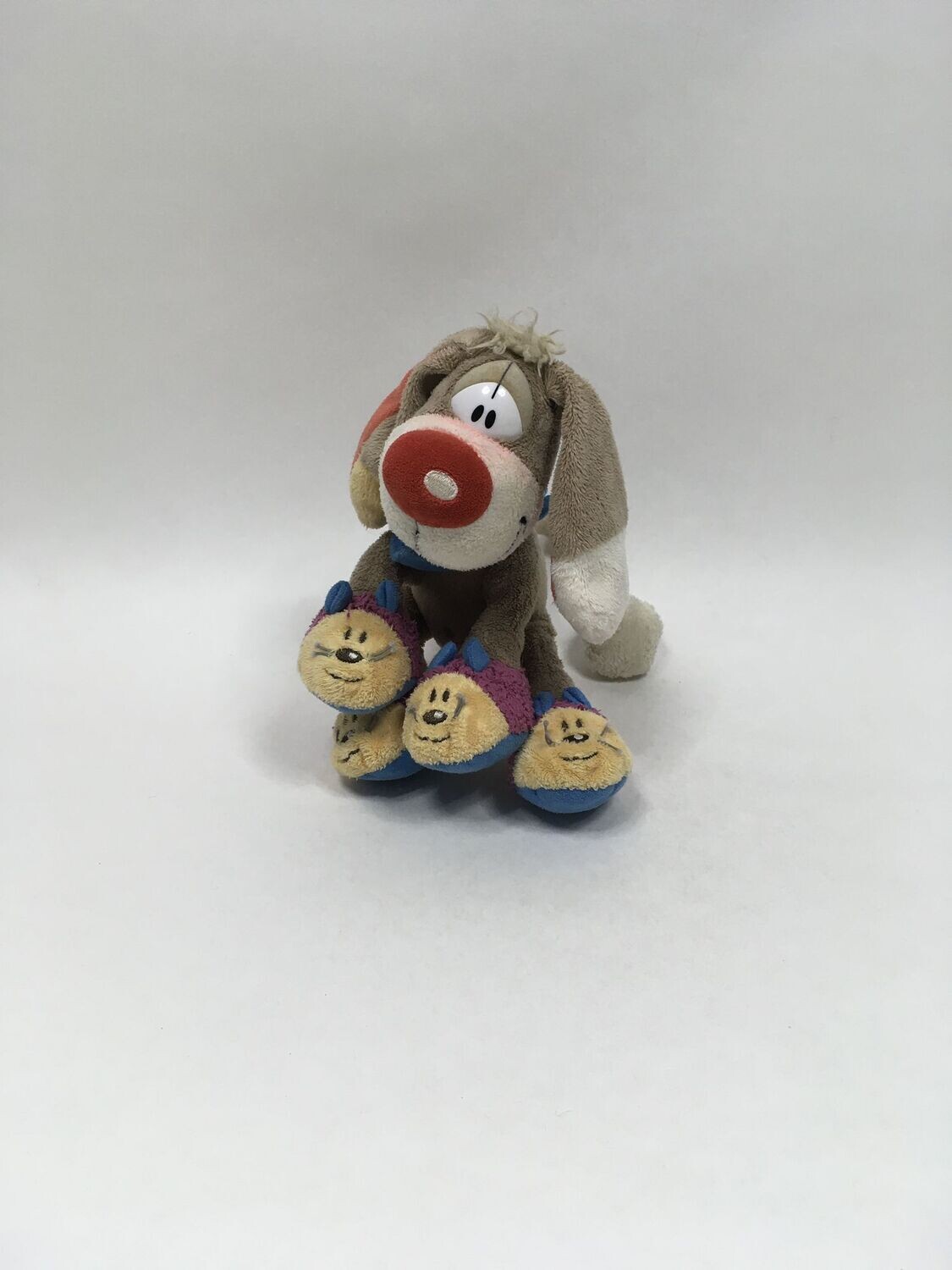 Diddl Hund Bibombl Depesche stehend 18cm Rarität