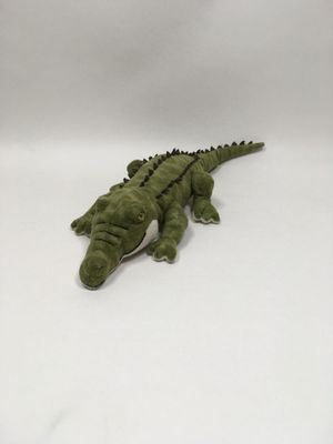 Krokodil Knuffel liegend 48cm selten