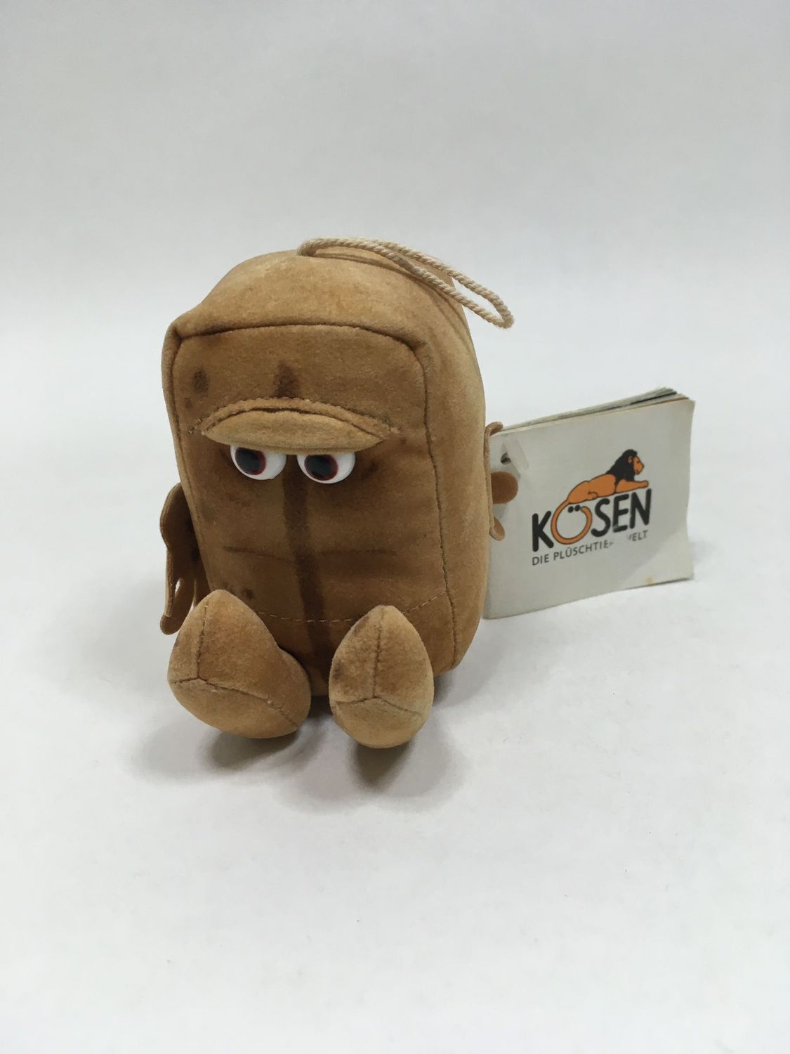 Bernd das Brot Kösener Spielzeug Manufaktur sitzend 8cm Mega selten