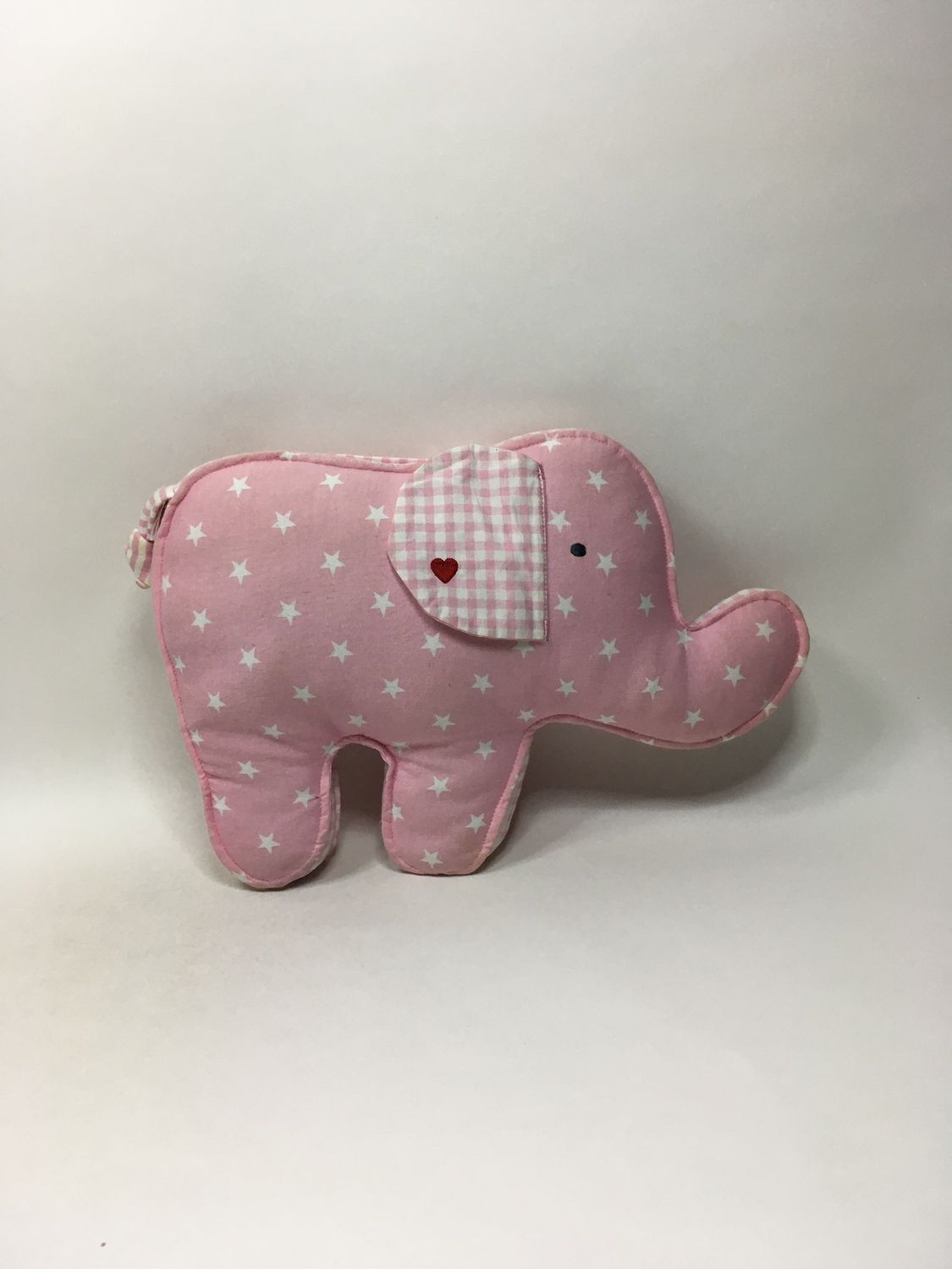 Elefant Baby &amp; Glück sitzend 33cm selten