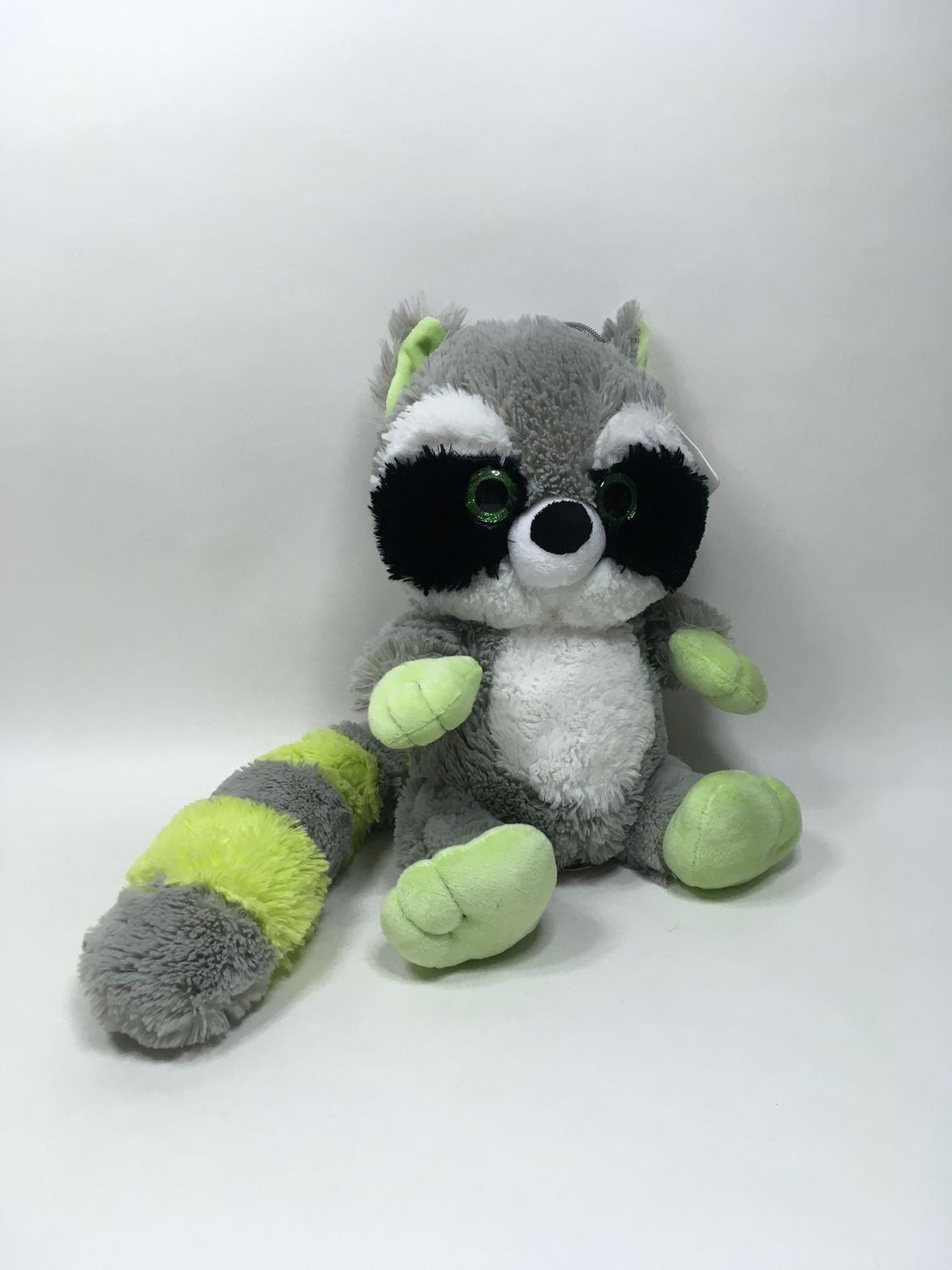 Waschbär Morgenroth sitzend 65cm Neuwertig mit Etikett