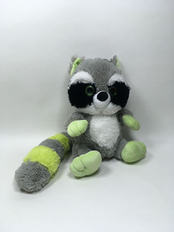 Waschbär Morgenroth sitzend 65cm Neuwertig mit Etikett