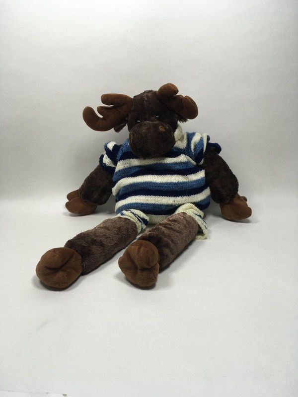 Elch Knuffel XL stehend 70cm selten